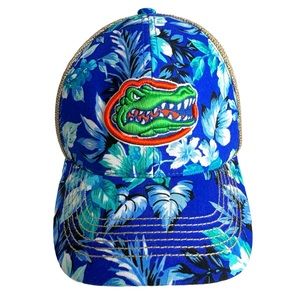 Florida Gators Top Of The World Cap Floral Trucker Hawaiian Baseball Football